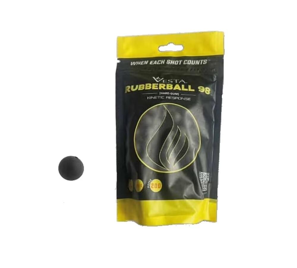 Rubber .50 Ballen voor de Vesta Sentinel / 200 Stuks / Gewicht ;  1,2 Gram-3942-a